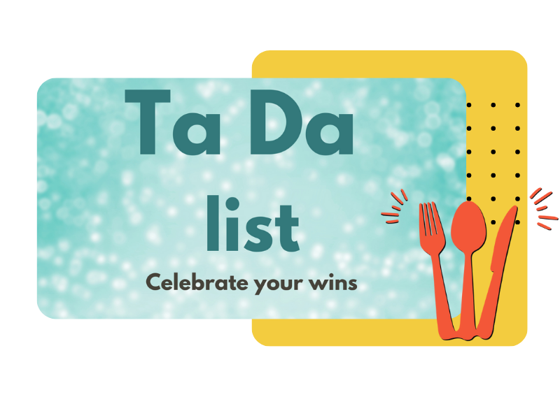 Ta Da: Celebrating your successes